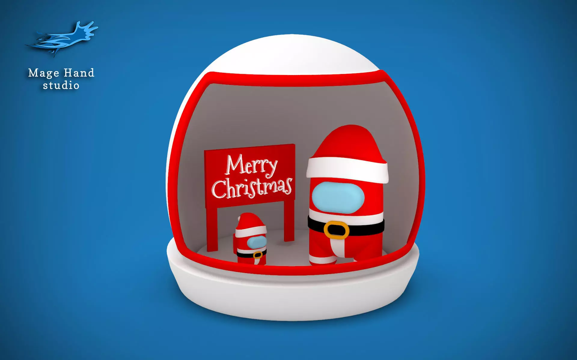 among us  3D print model_0