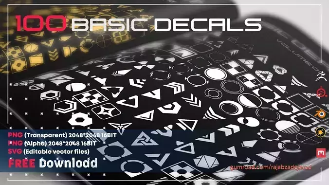100 basic decals free donwload Texture