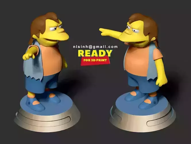 Nelson Muntz - The Simpsons Fan art