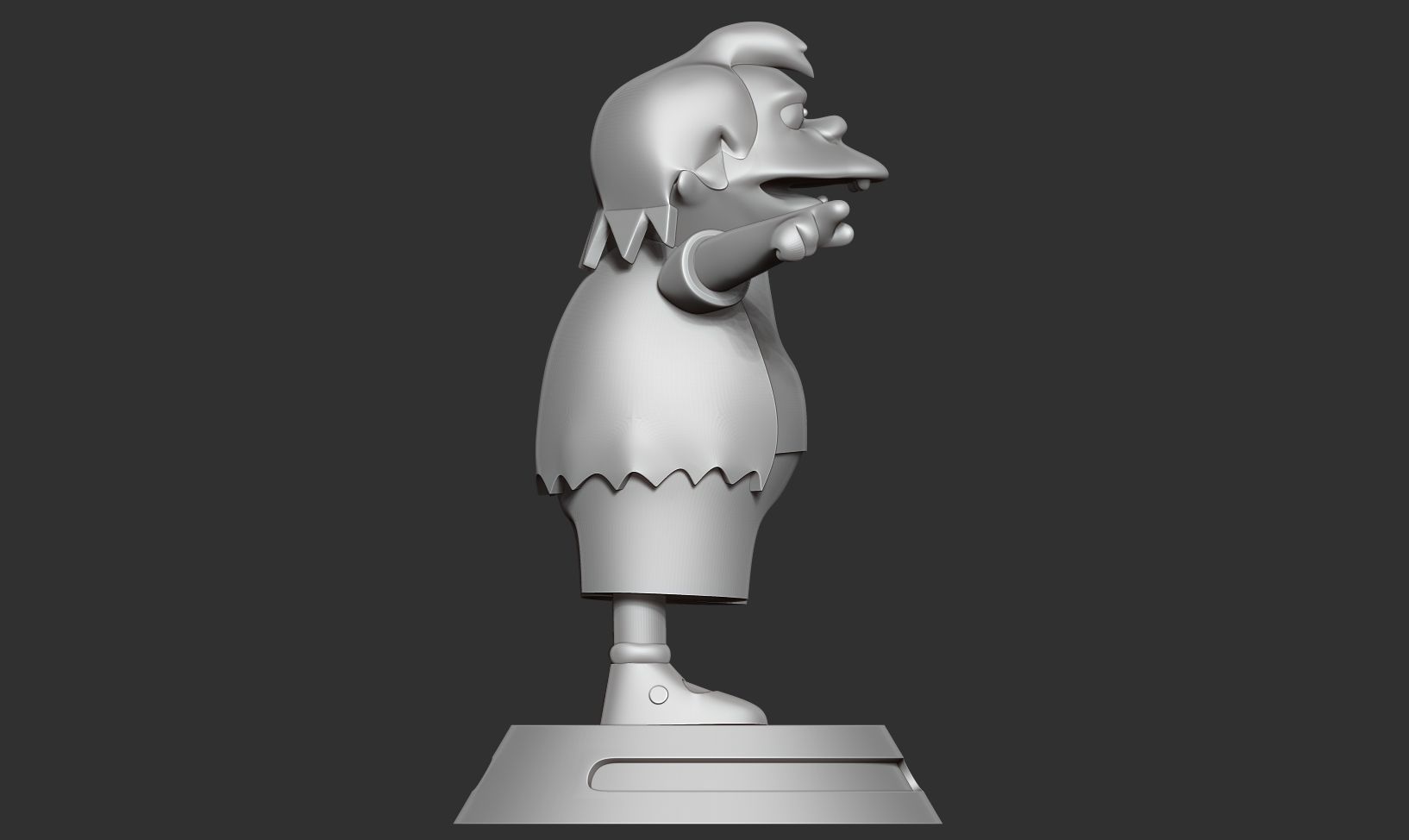 Nelson Muntz - The Simpsons Fan art 3D print model_10