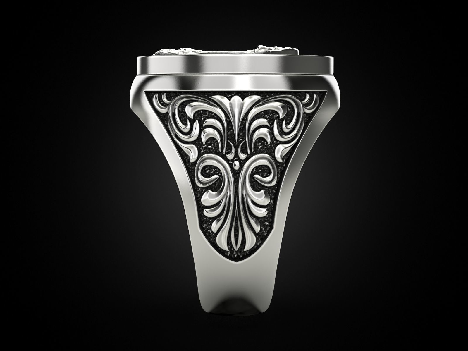 Ring ARCHANGEL MICHAEL 3D print model_19