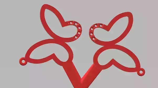 pendants butterfly -CG254