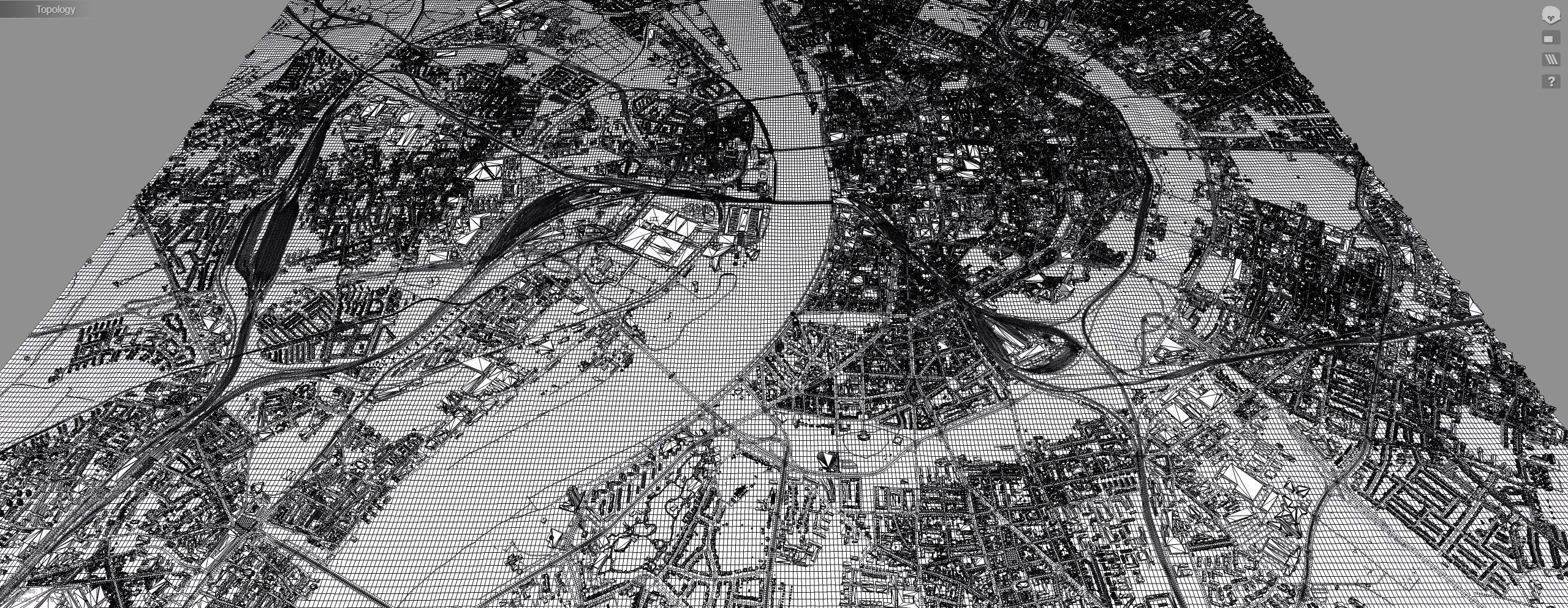 Cityscape Cologne Germany 3D model_12