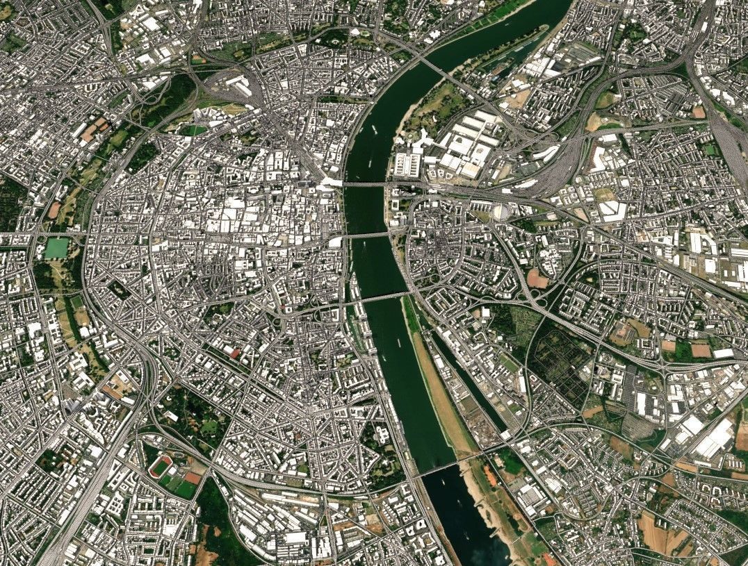 Cityscape Cologne Germany 3D model_21