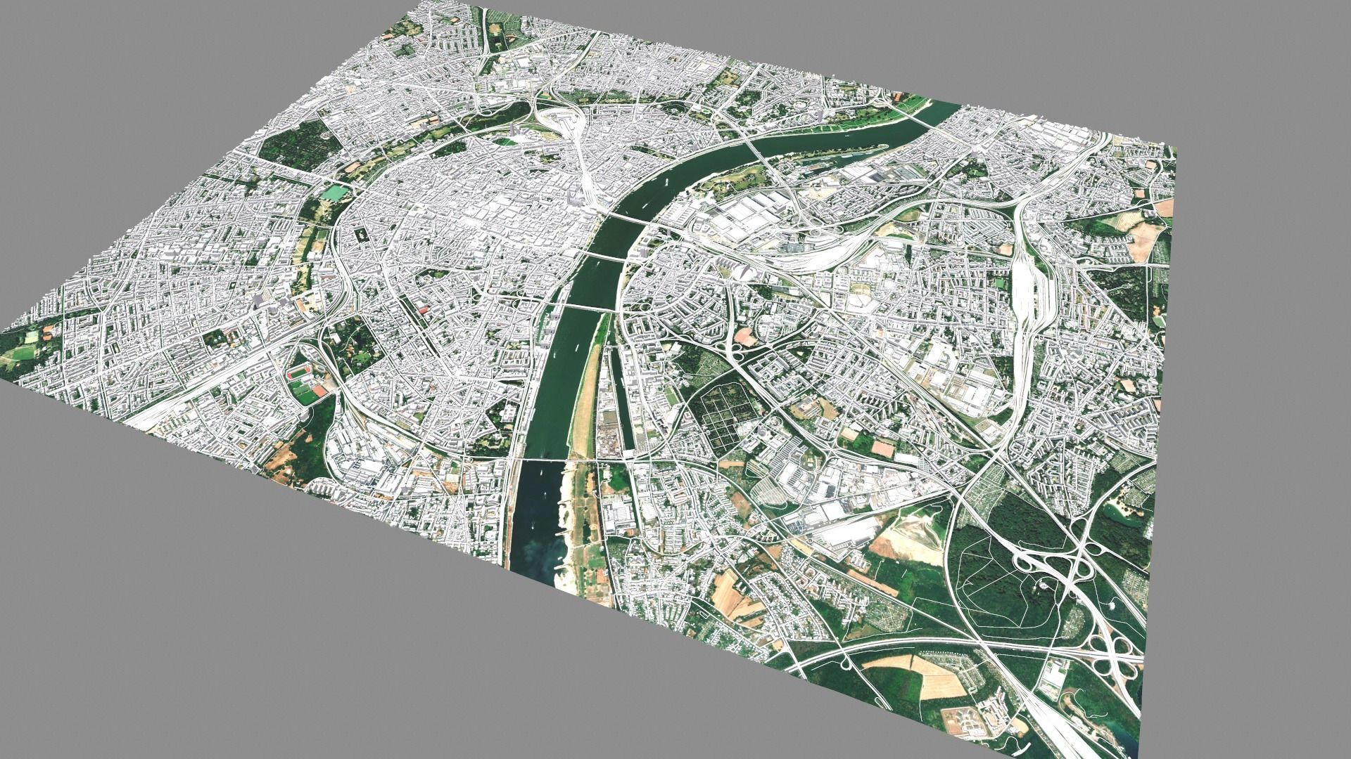 Cityscape Cologne Germany 3D model_6