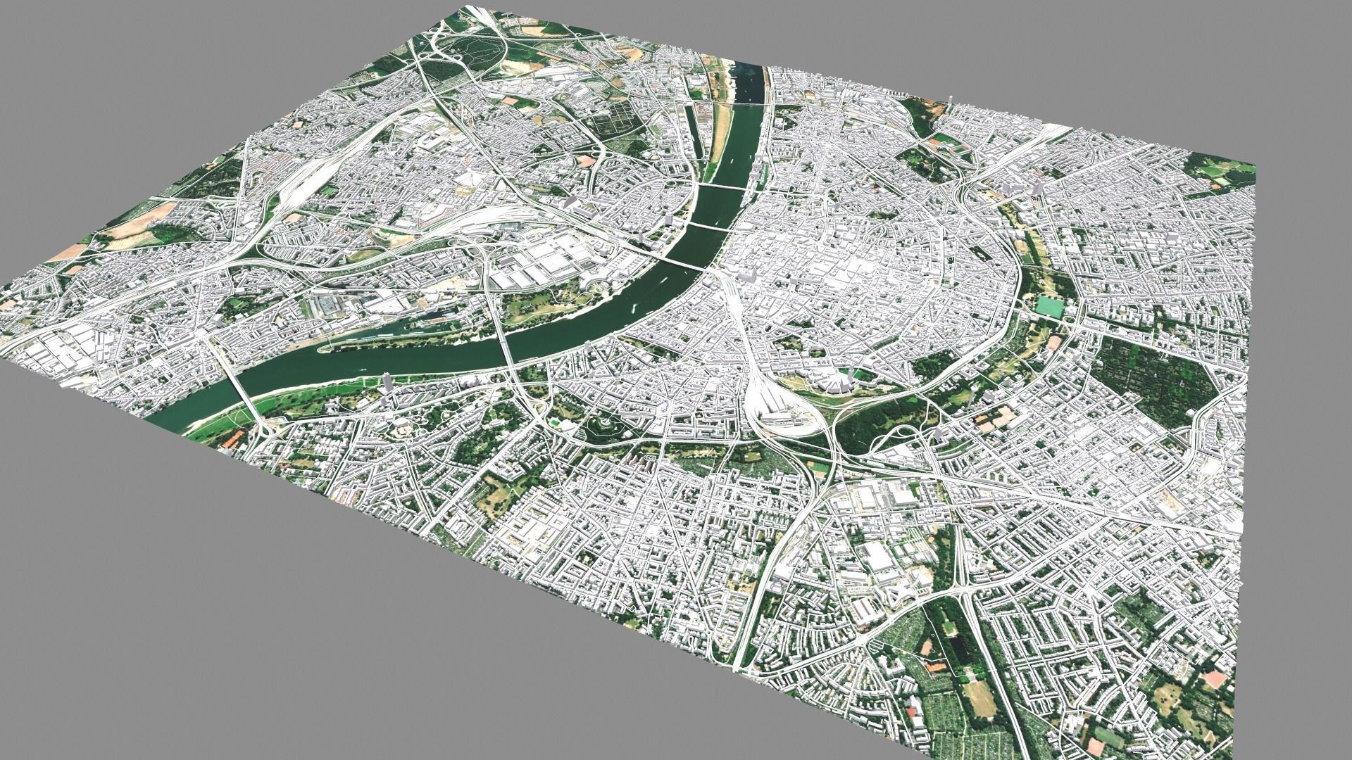 Cityscape Cologne Germany 3D model_9