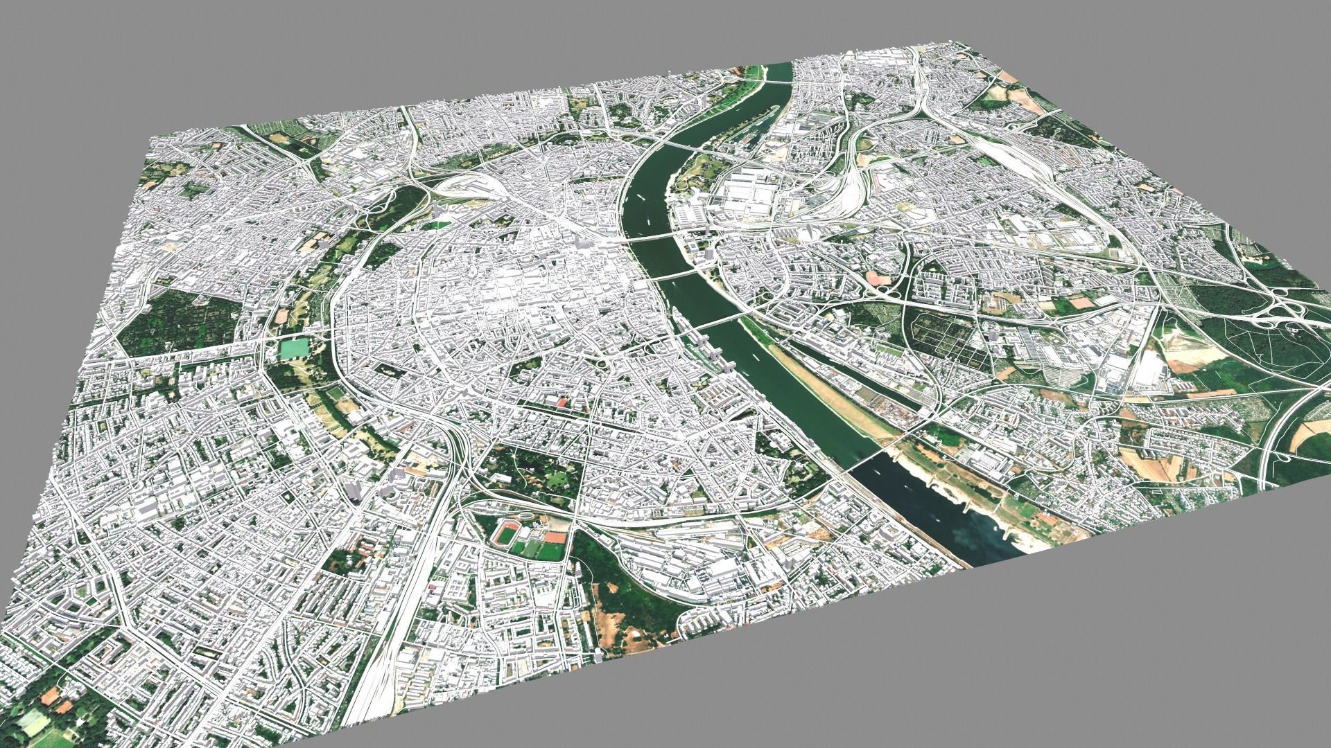 Cityscape Cologne Germany 3D model_3