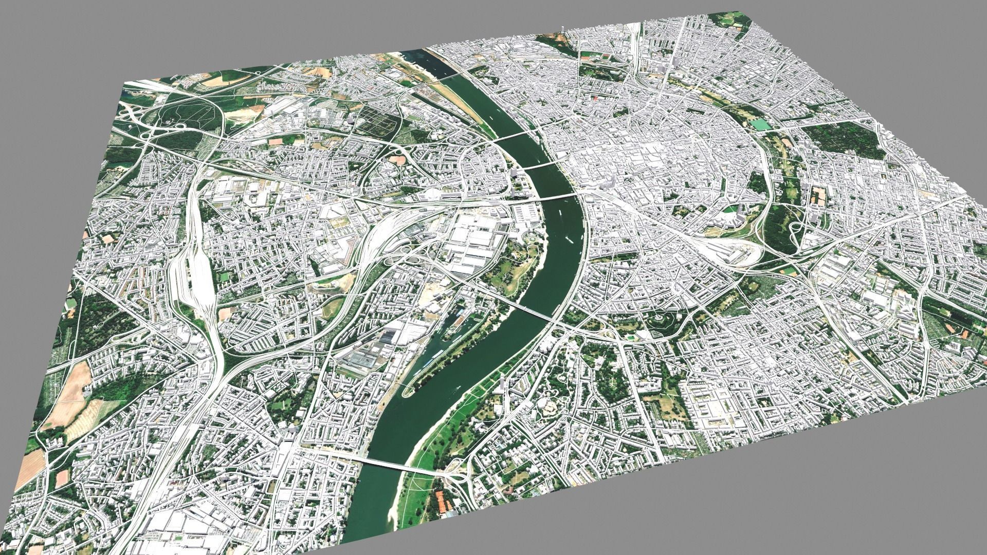 Cityscape Cologne Germany 3D model_5