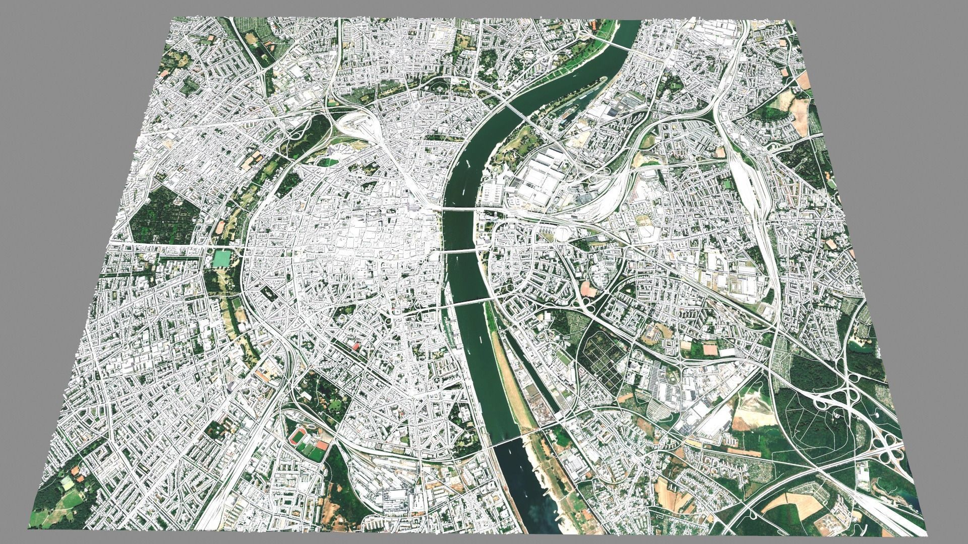 Cityscape Cologne Germany 3D model_4