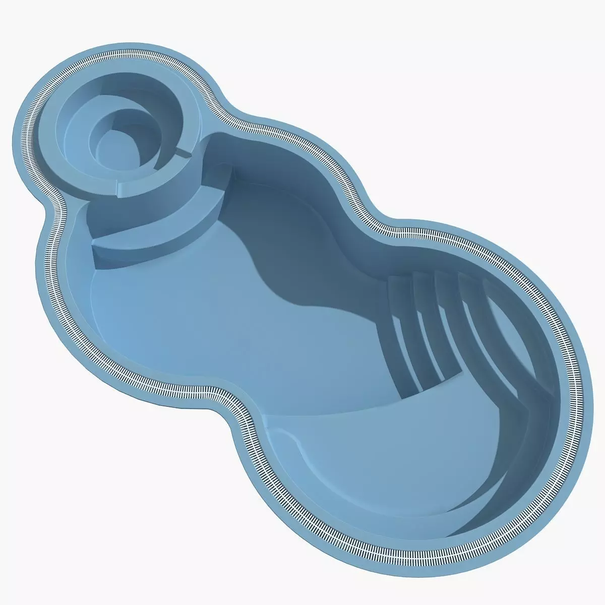 Swimming pool 09 3D model_0