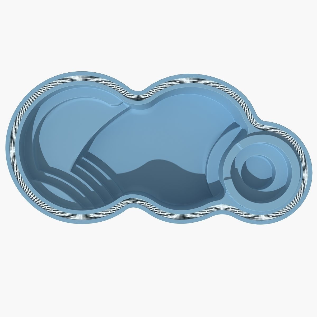 Swimming pool 09 3D model_6