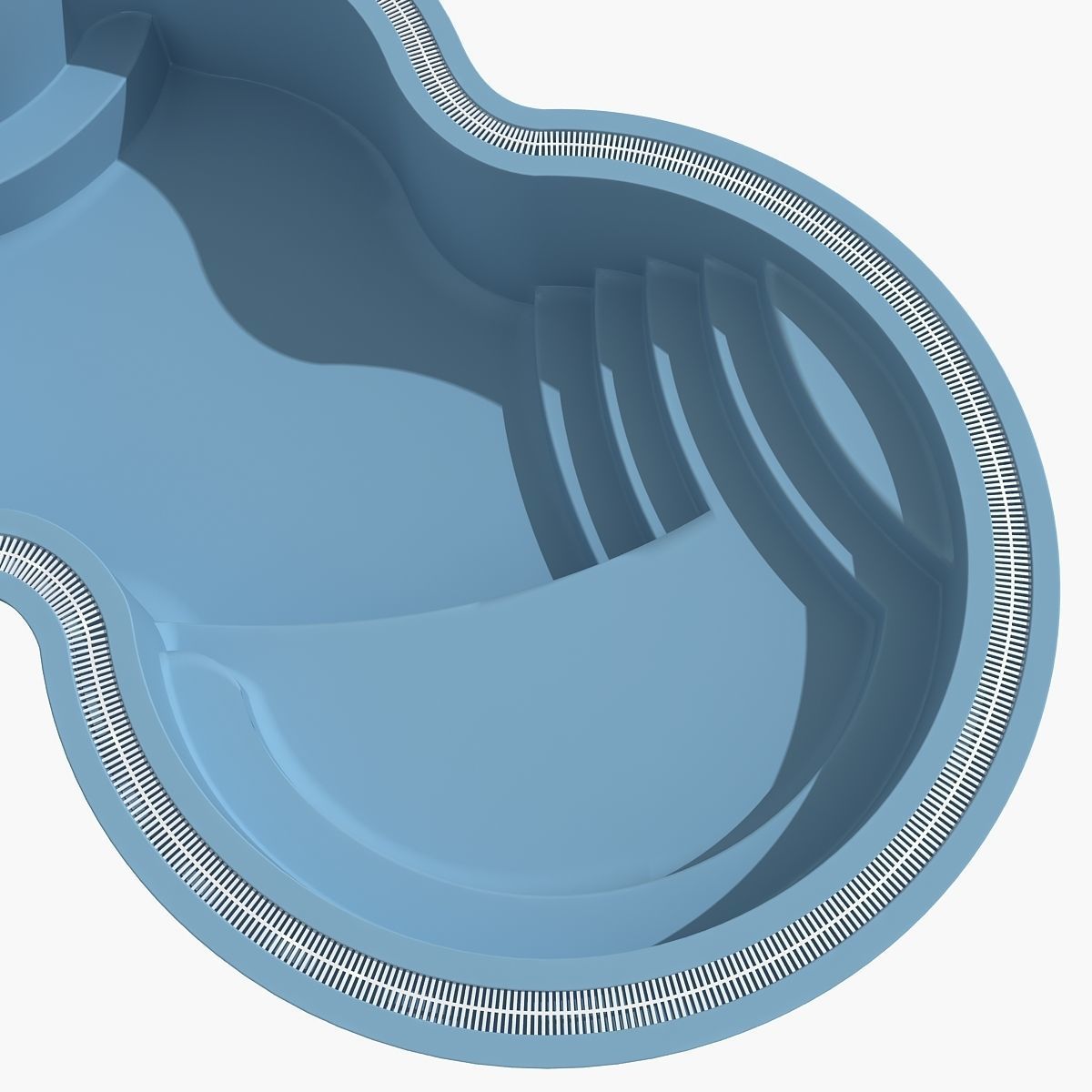 Swimming pool 09 3D model_2