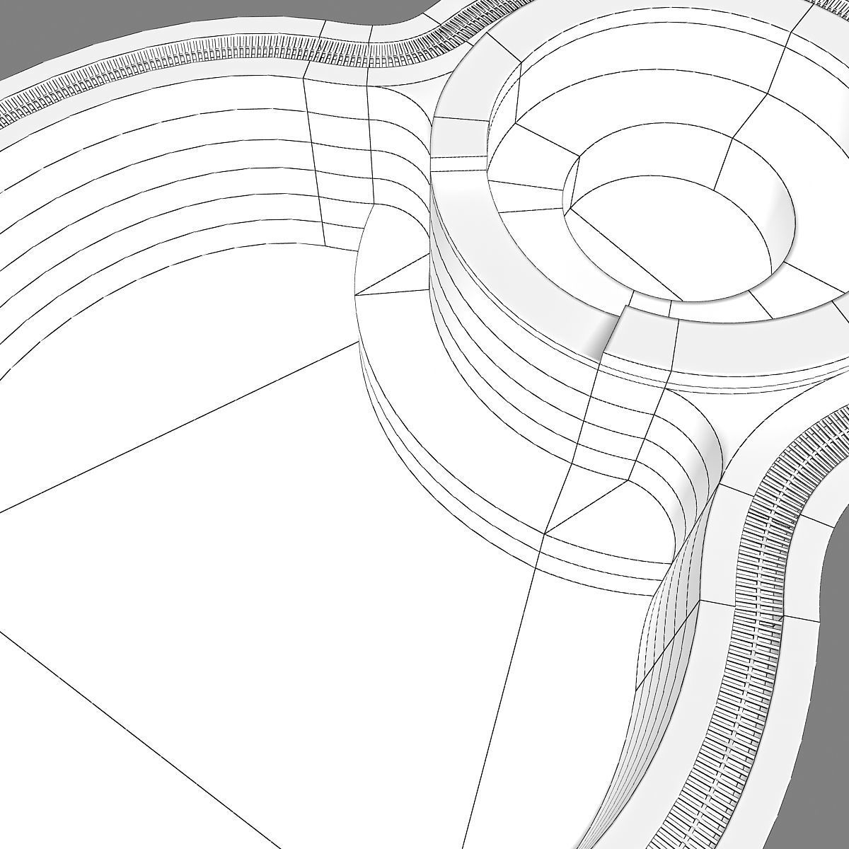 Swimming pool 09 3D model_15