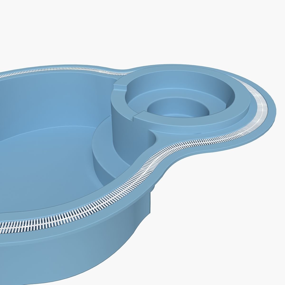 Swimming pool 09 3D model_8