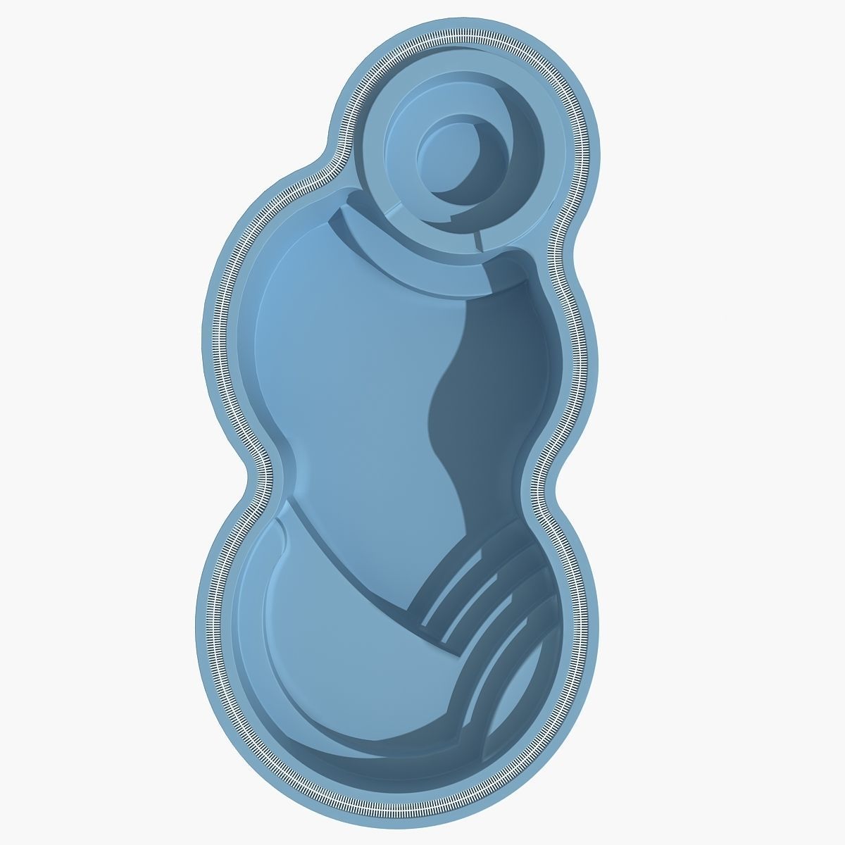 Swimming pool 09 3D model_3