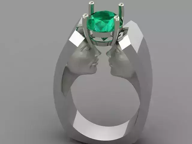 Face ring 3D print model