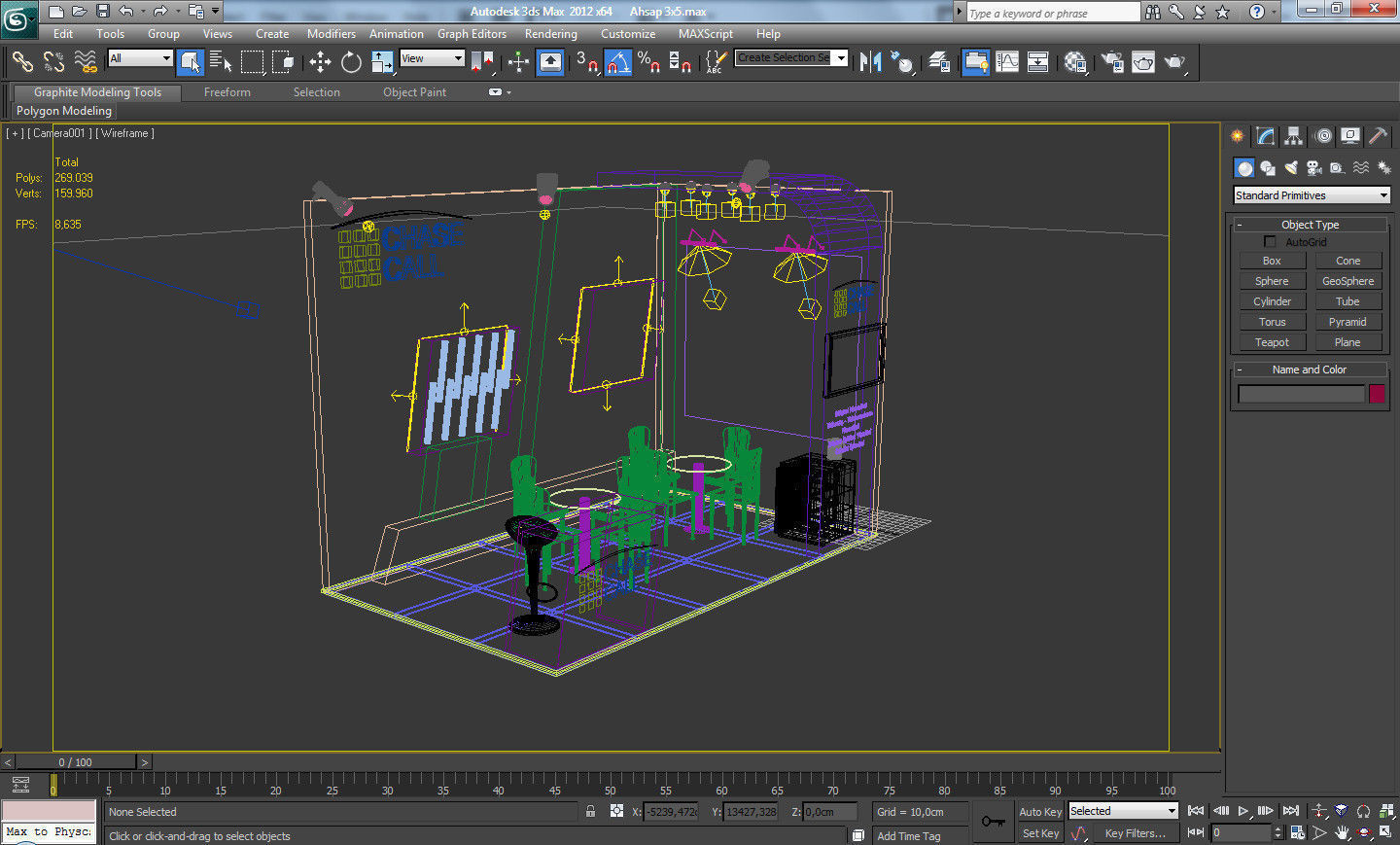 Chasecall Exhibition Design 3D model_6