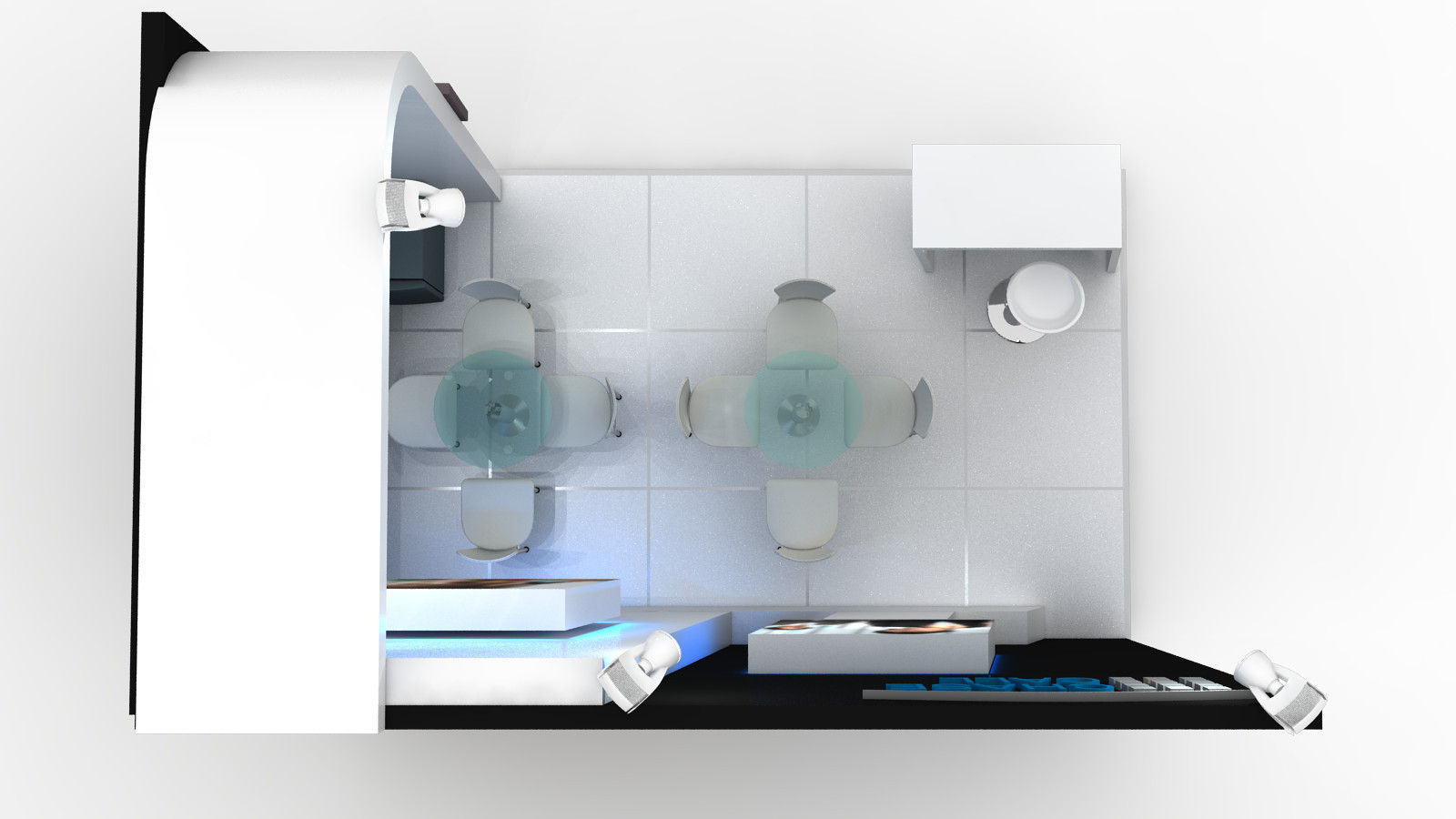 Chasecall Exhibition Design 3D model_4