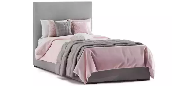 RH Baby and Child Bed 3D model