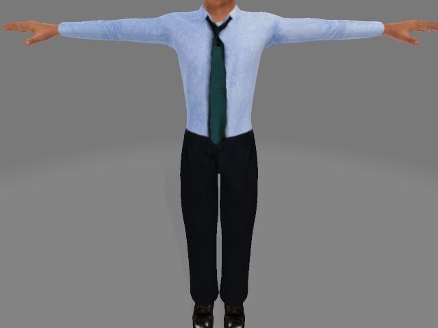 professional-man-highresolution man 3D model_4