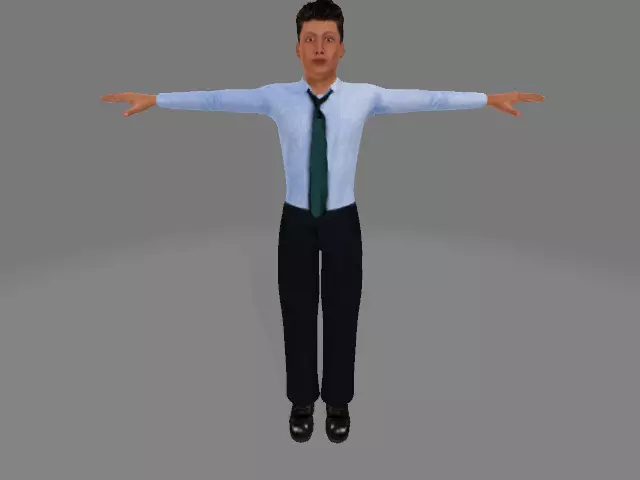professional-man-highresolution man 3D model_0
