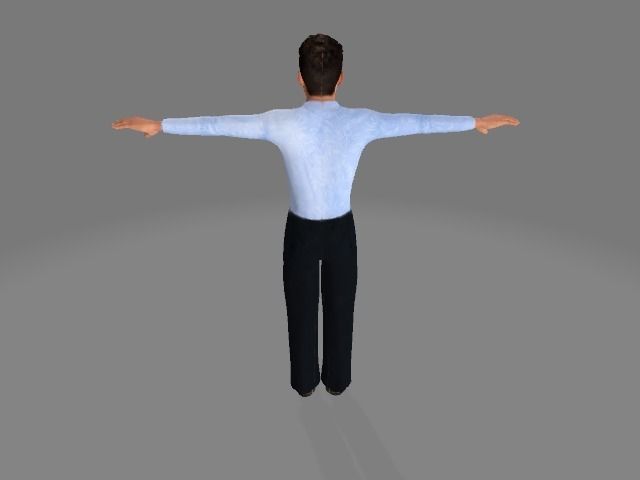 professional-man-highresolution man 3D model_2