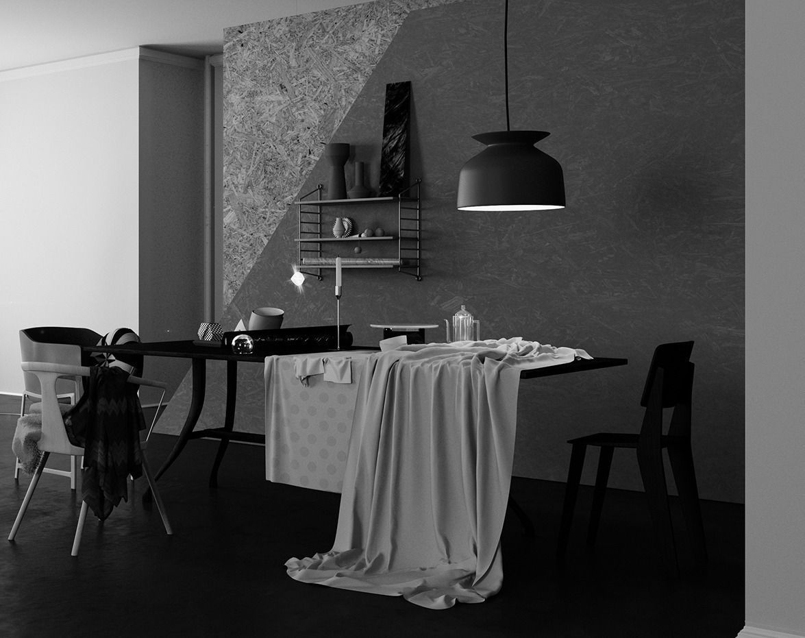 Elle Decoration Scene 3D model_2