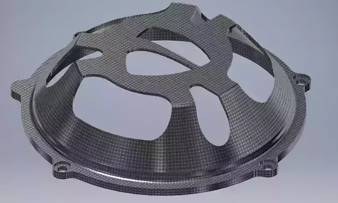 Clutch cover Italian MOTORSPORT 3D print model