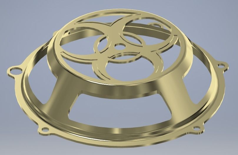 TOXIC CLUTCH COVER 3D print model_4