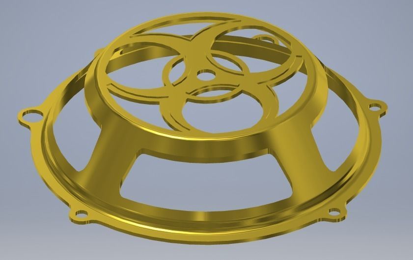 TOXIC CLUTCH COVER 3D print model_2