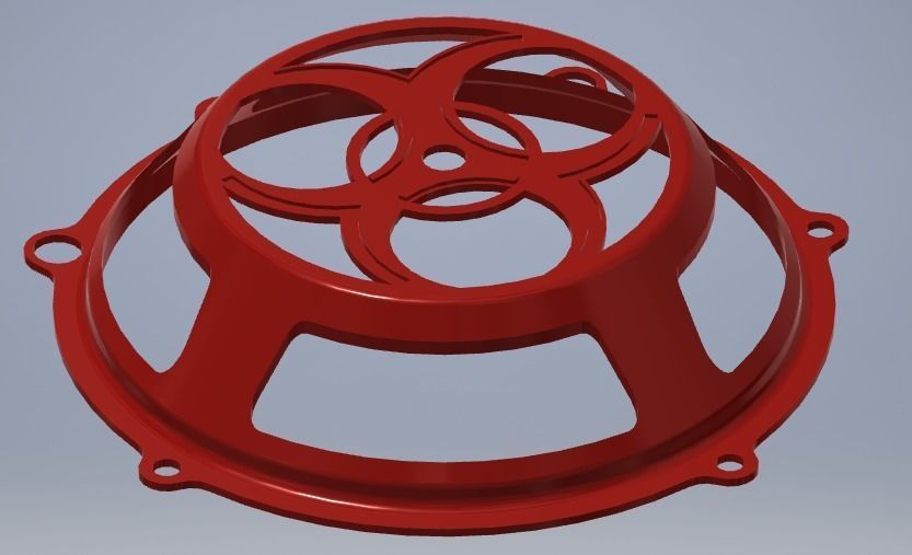 TOXIC CLUTCH COVER 3D print model_1