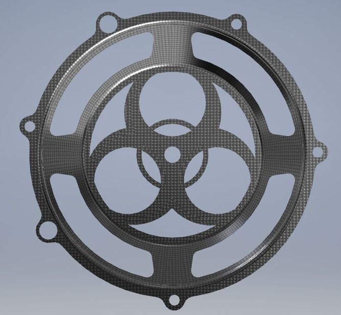TOXIC CLUTCH COVER 3D print model_5
