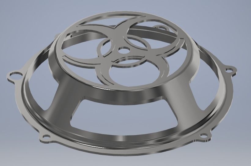 TOXIC CLUTCH COVER 3D print model_3