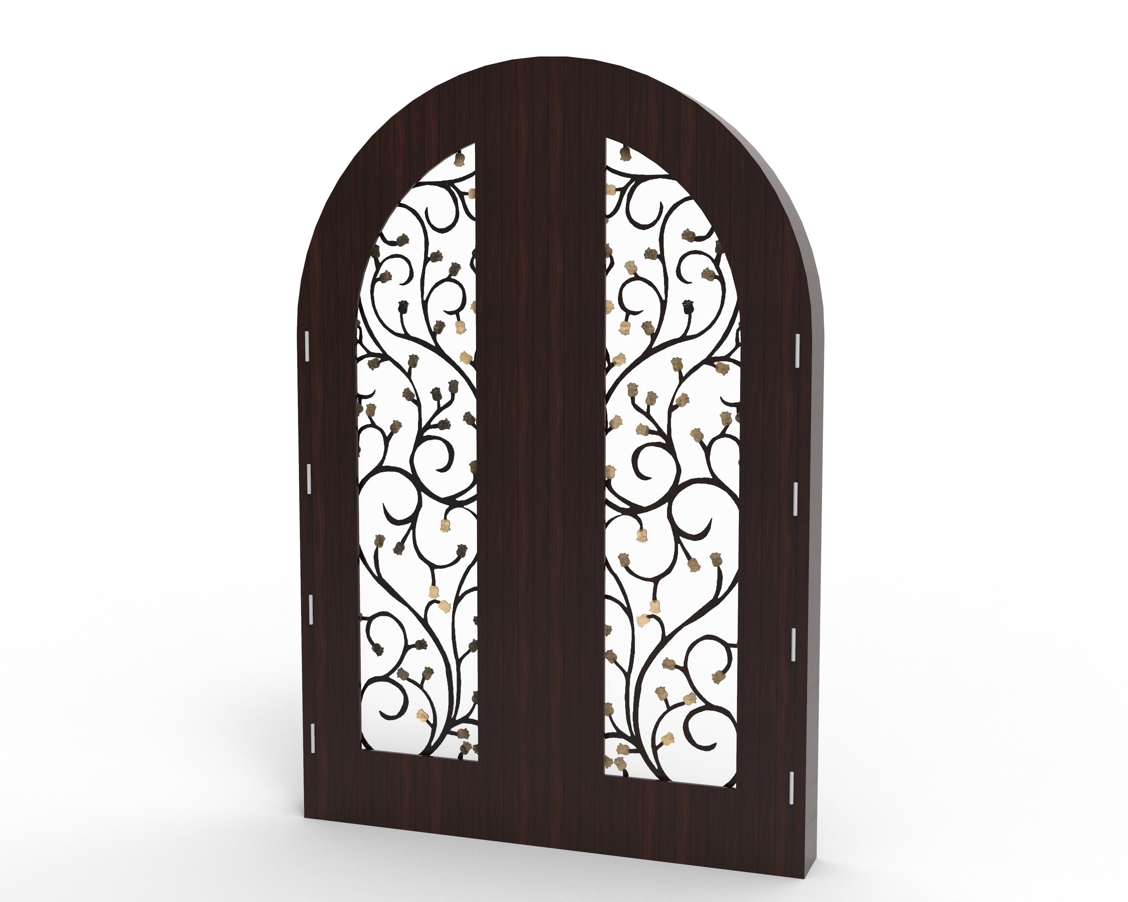 Luxury Entrance Door  3D model_3