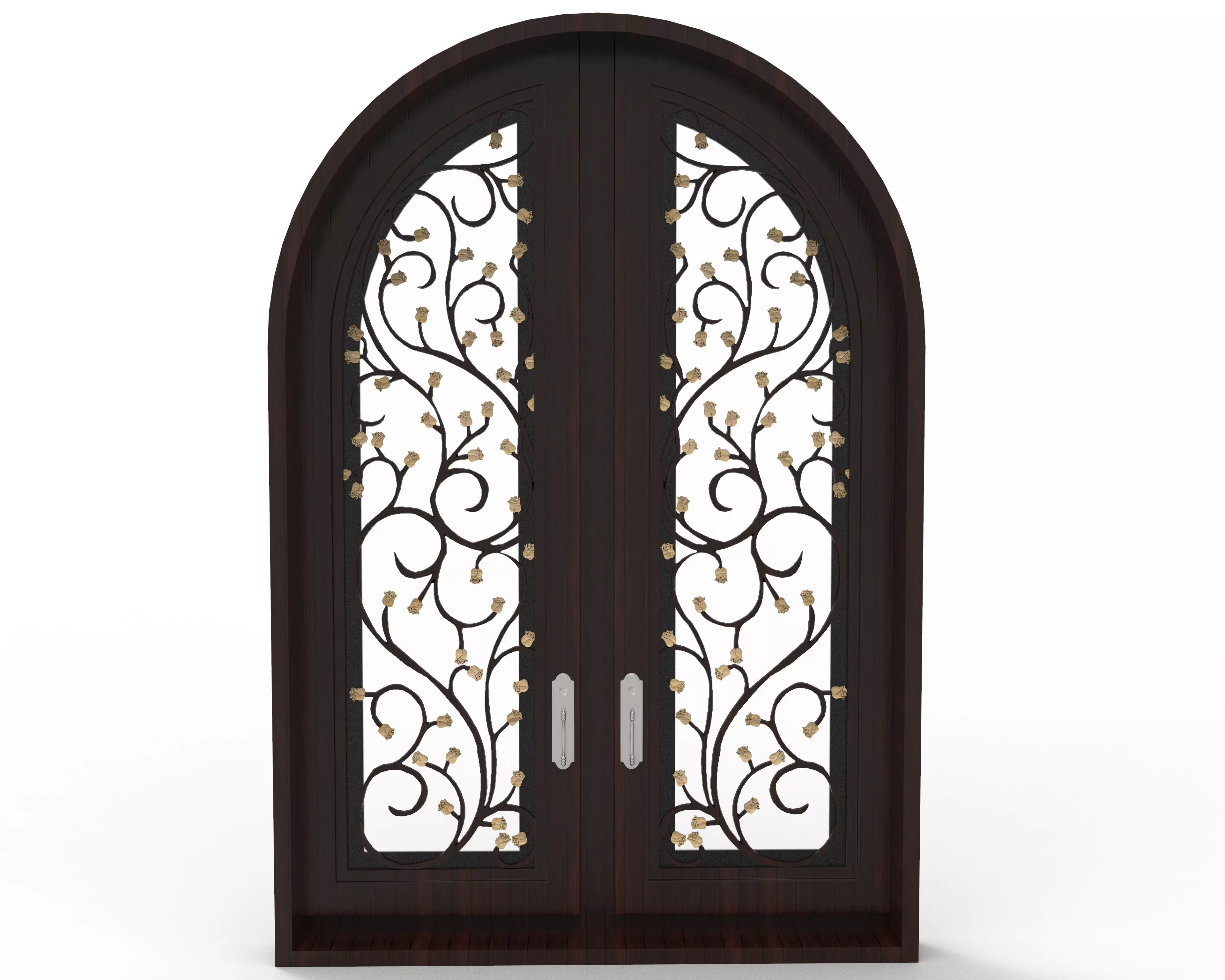 Luxury Entrance Door  3D model_0