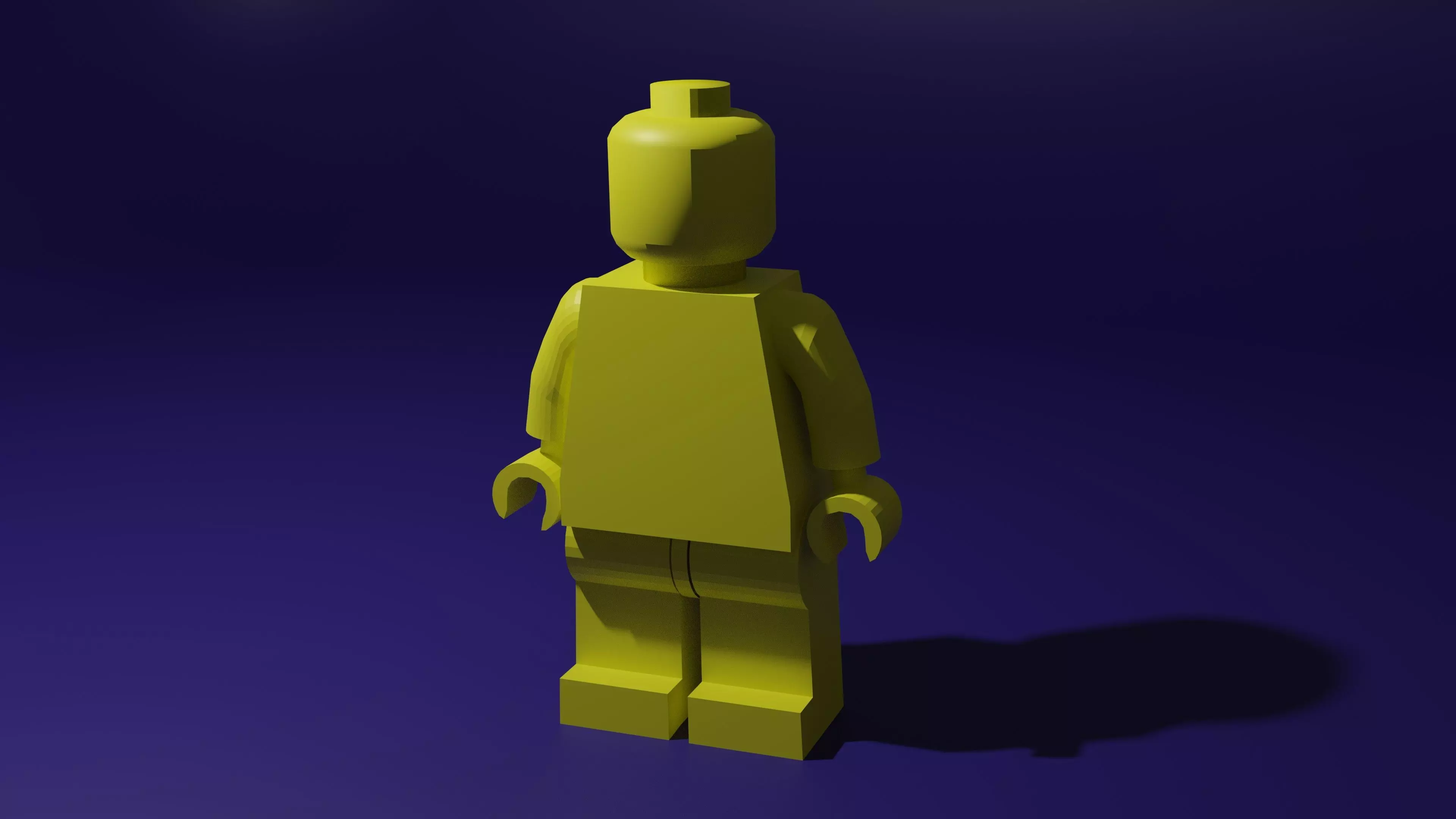 LEGO man 3D model_0