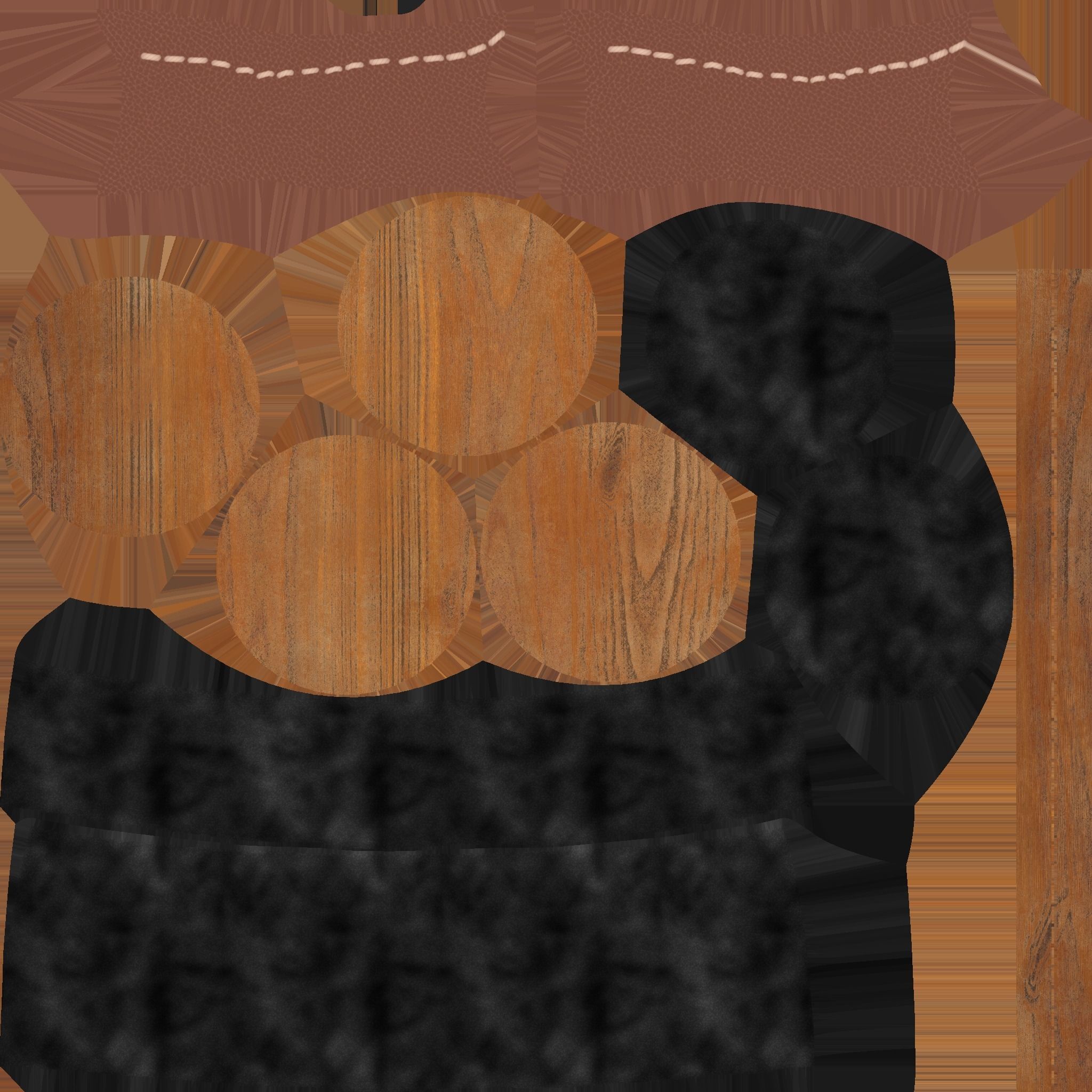 Mercer Canister Deco Jars Low-poly 3D model_4