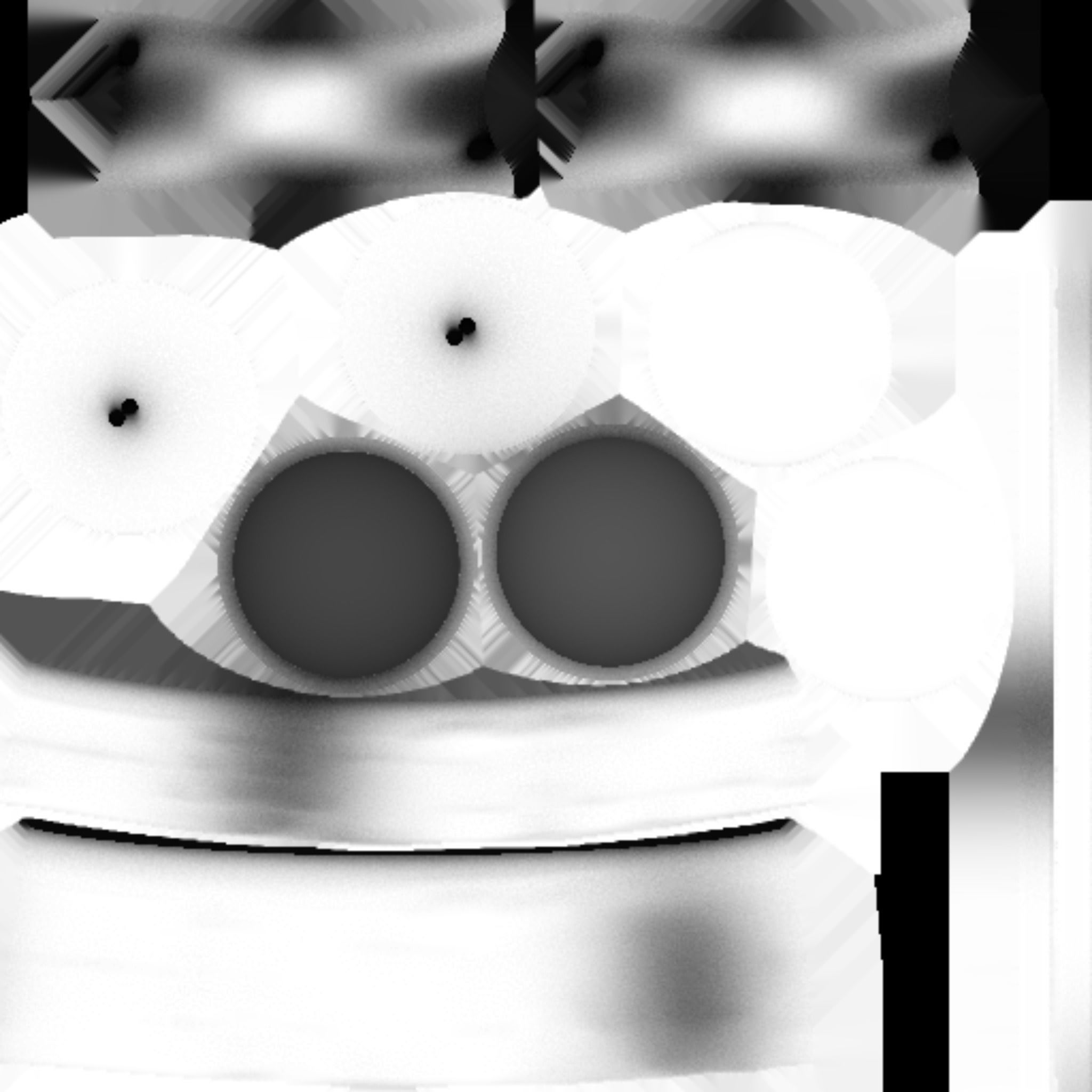 Mercer Canister Deco Jars Low-poly 3D model_7