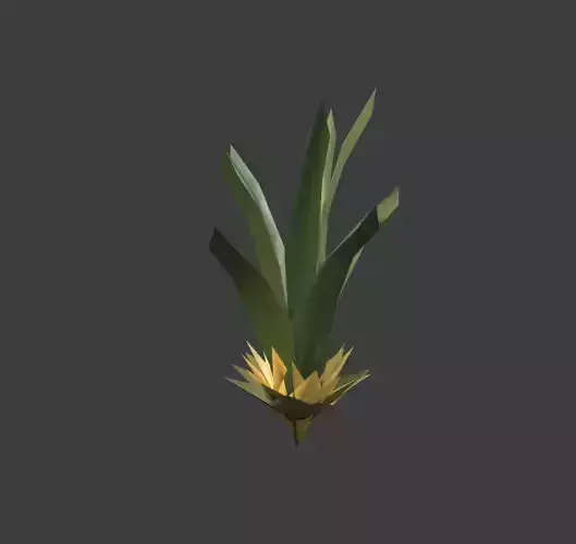 Simple Low-Poly Plant