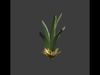 Simple Low-Poly Plant Low-poly 3D model_1