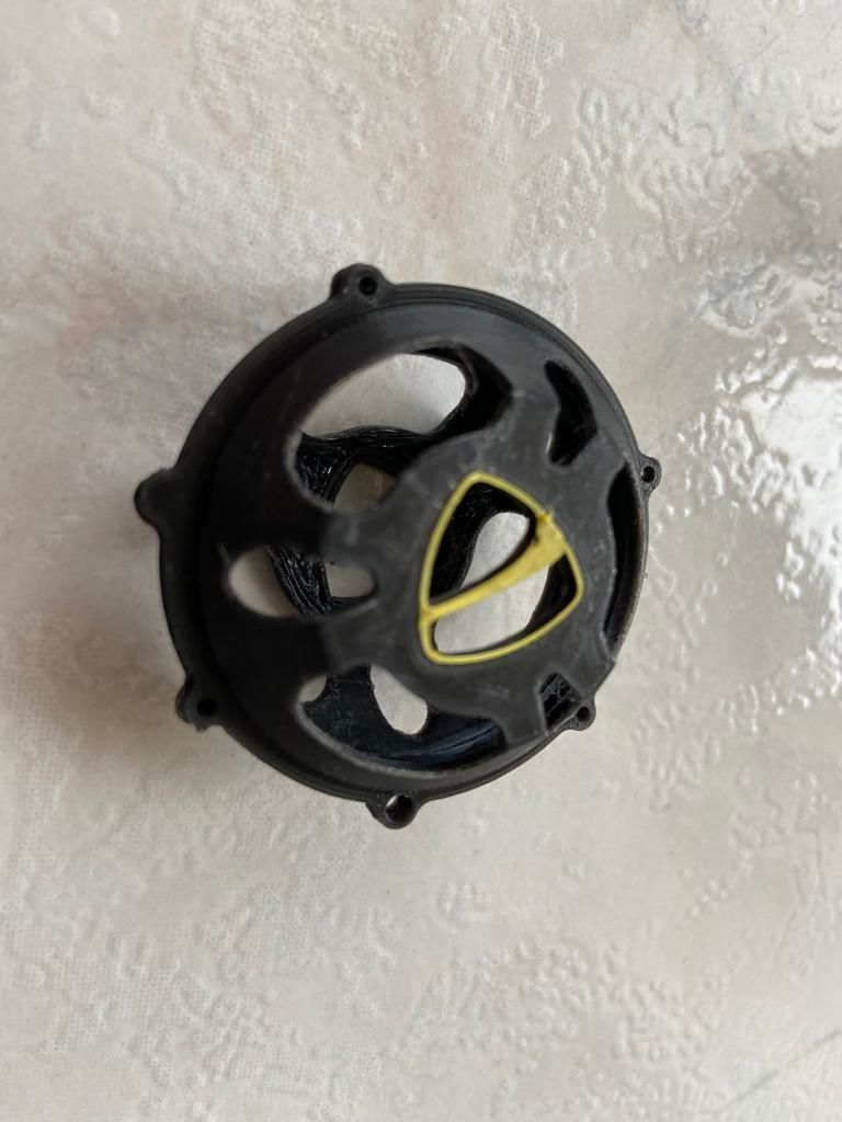 KEYCHAIN clutch cover italian motorsport 3D print model_2