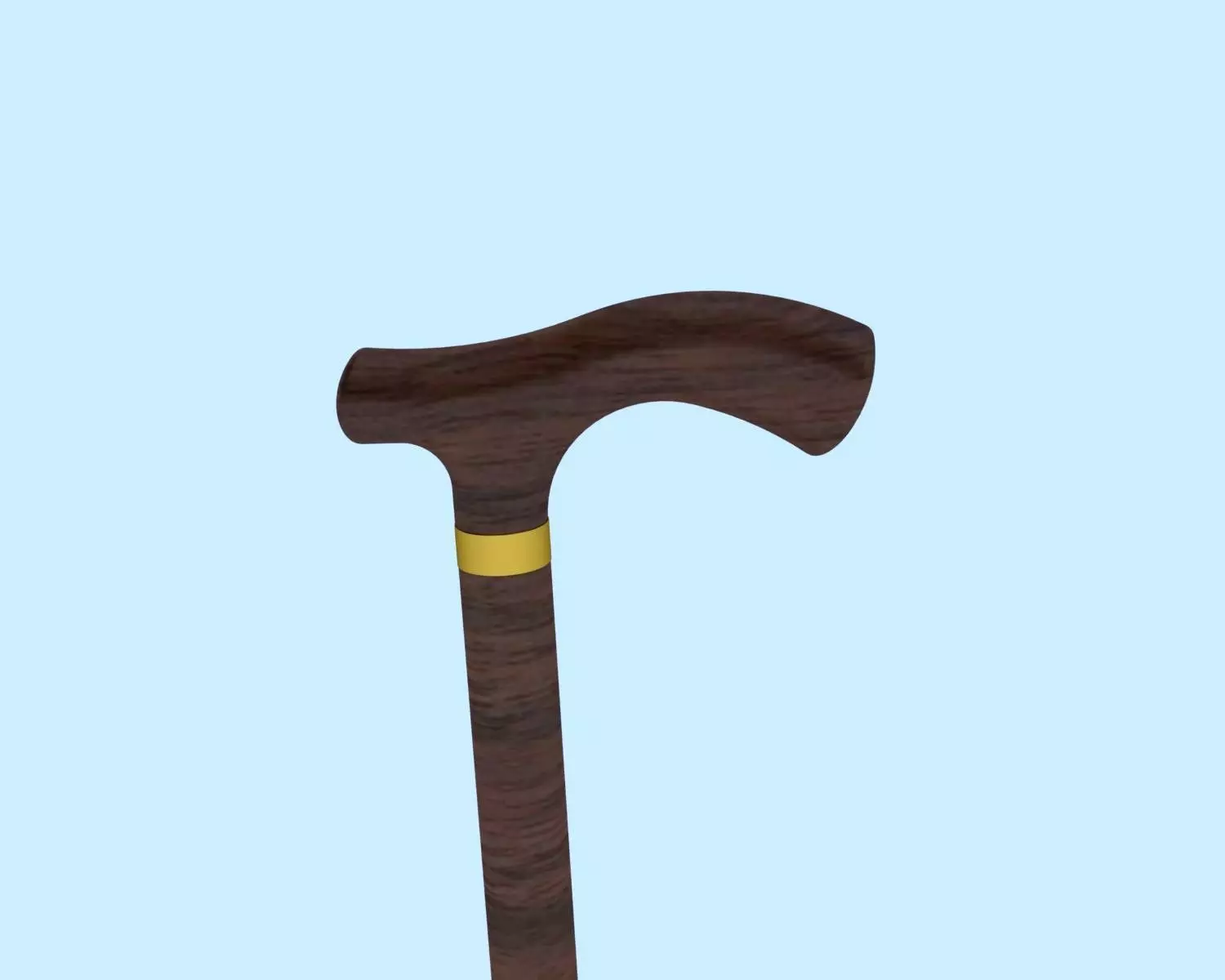 Cane-2 wooden 3D model