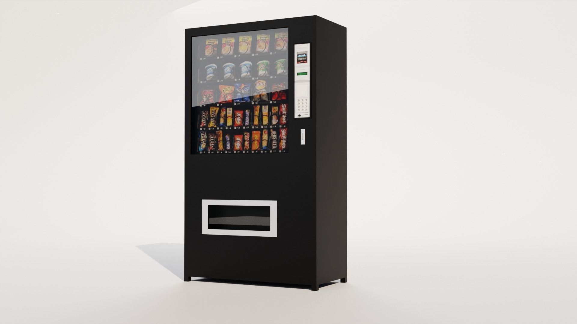 Vending Machine Low-poly 3D model_2
