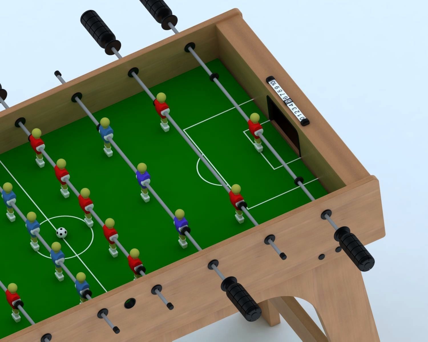 Football Table-2 3D model_1