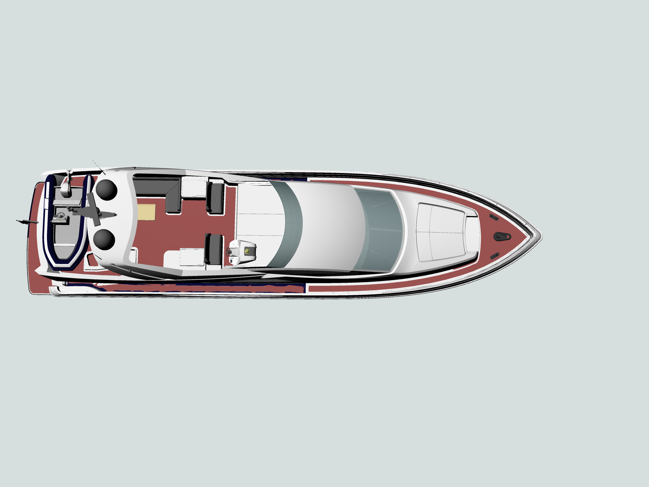 27m Yacht 3D model_3