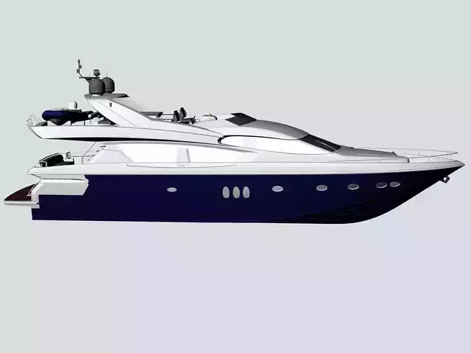 27m Yacht 3D model