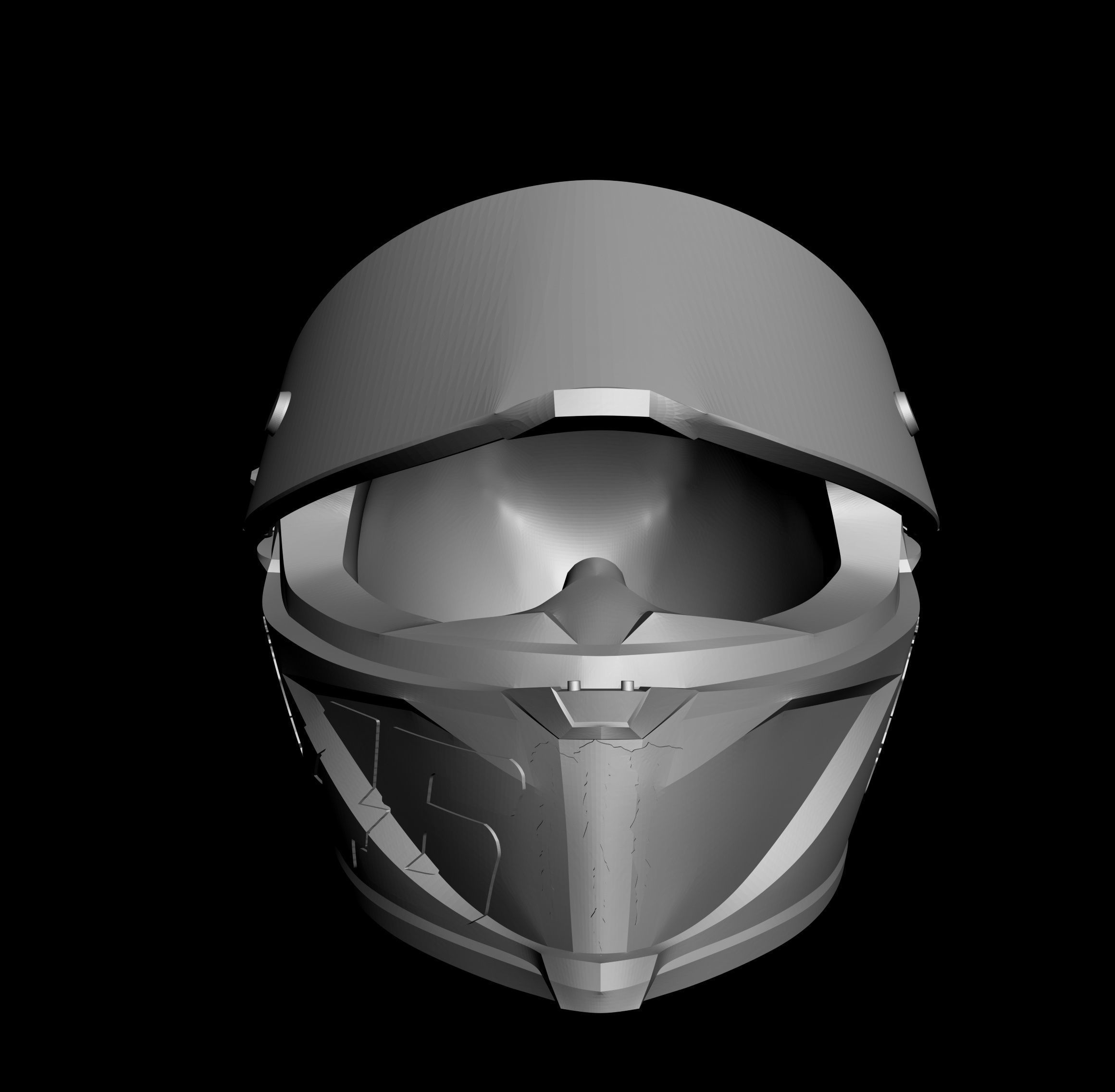 Valentino Rossi Helmet MOTOGP Ready to Print STL File 3D print model_9