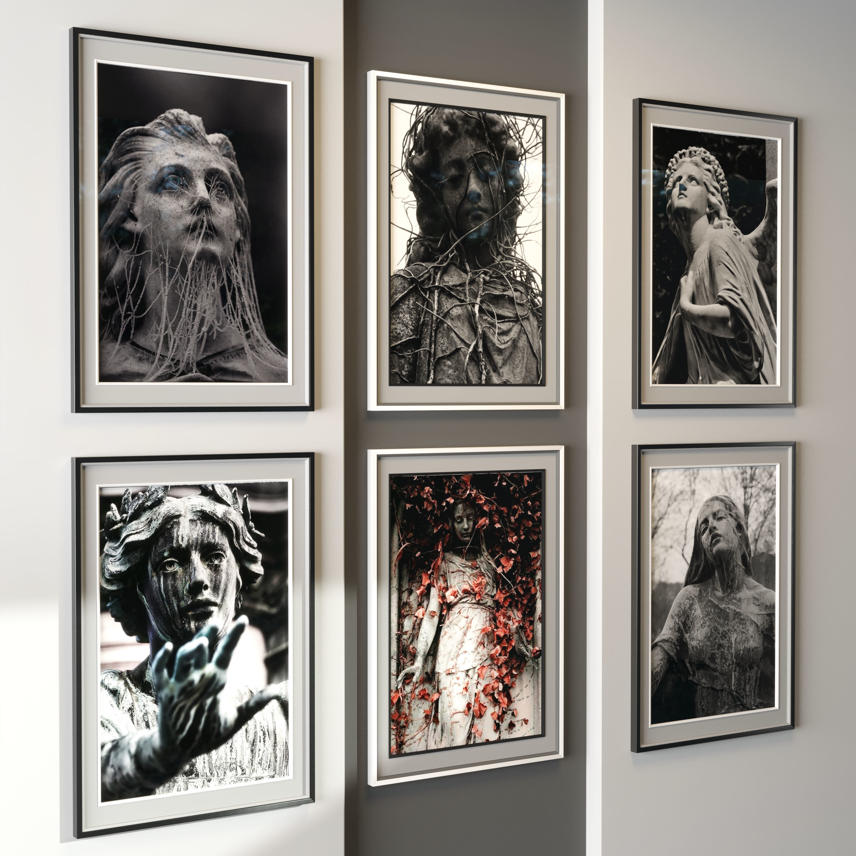 Art Frame 0102 Low-poly 3D model_1