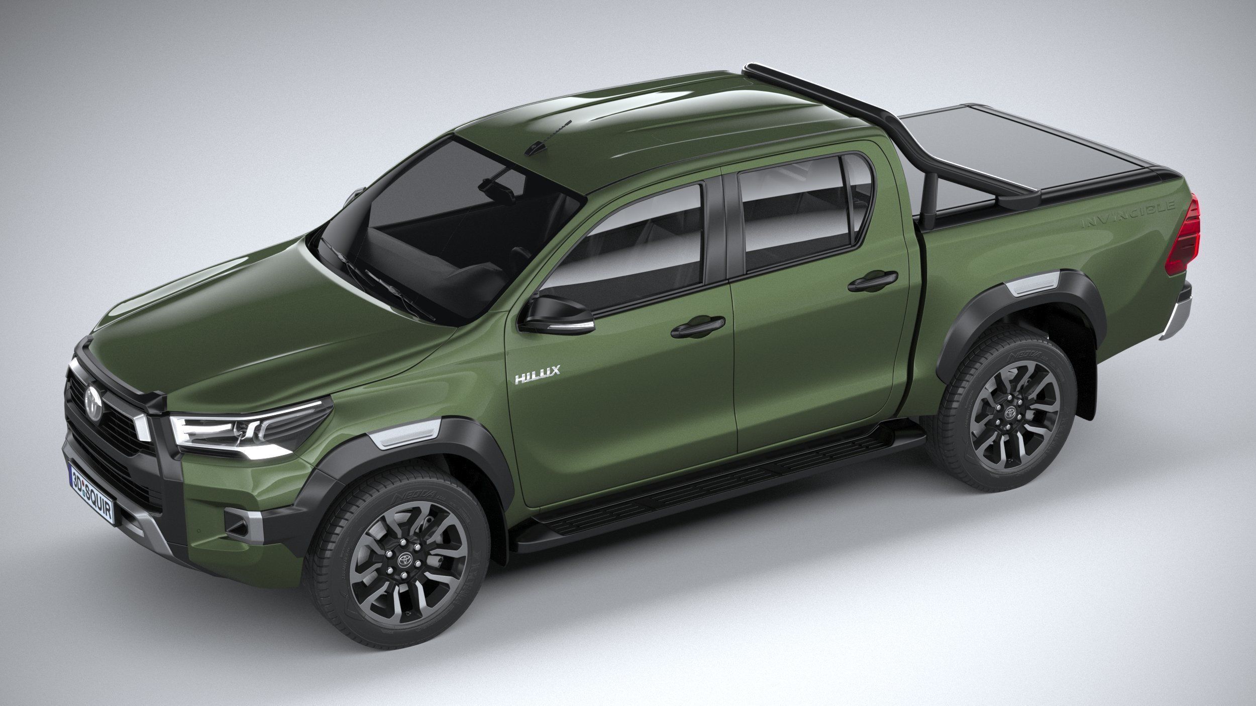 Toyota Hilux Invincible 2021 3D model_7