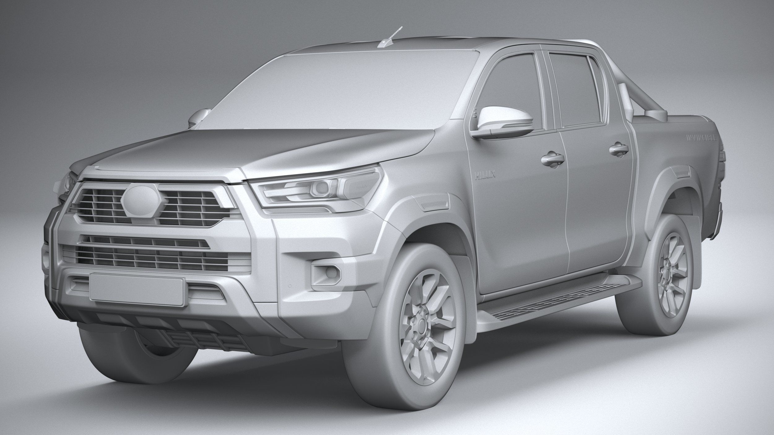 Toyota Hilux Invincible 2021 3D model_20